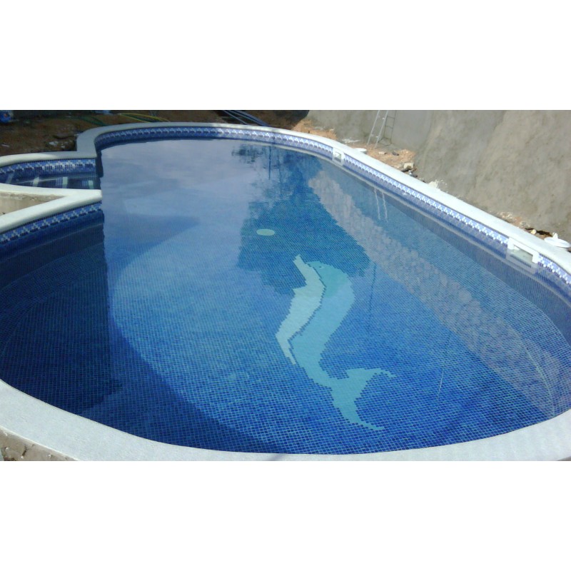 Construcción piscina de riñón en Tordera