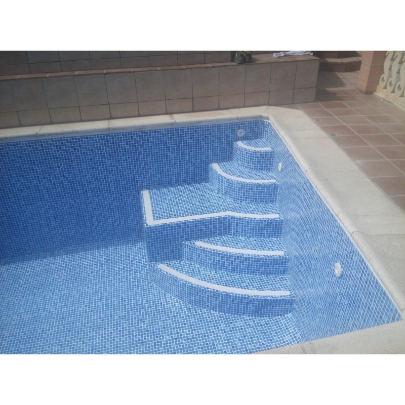 Reparación piscina con liner armado en Lloret de mar