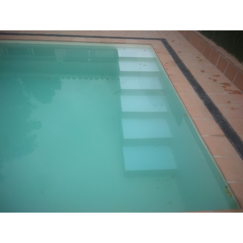 Reparación piscina con liner armado en Vidreras